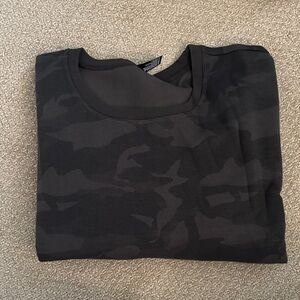 90 Degree By Reflex Black Camouflage Sweatshirt